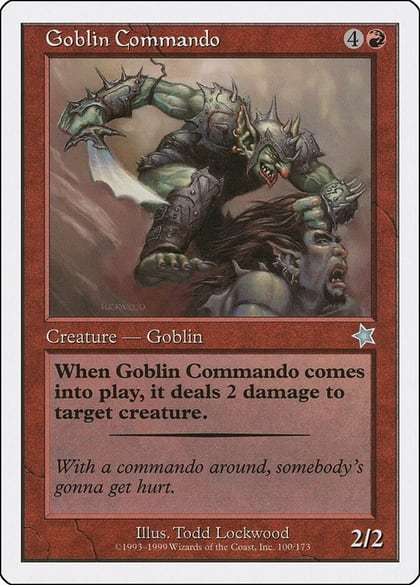 Goblin Commando, Starter 1999 100