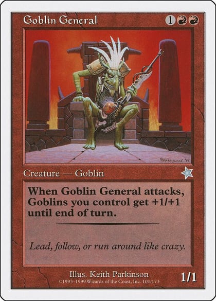 Goblin General, Starter 1999 101