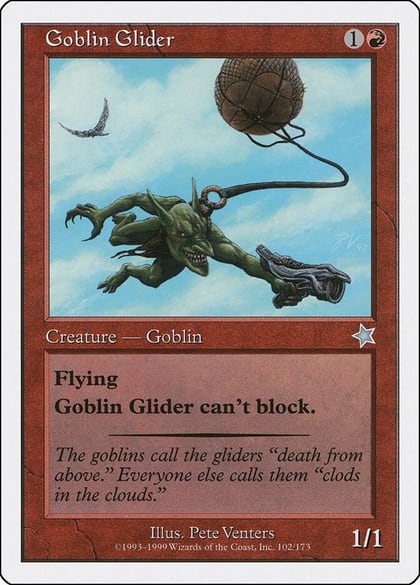 Goblin Glider, Starter 1999 102