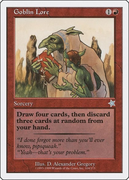 Goblin Lore, Starter 1999 104