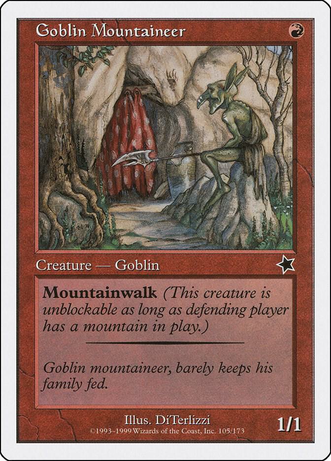 Goblin Mountaineer, Starter 1999 105