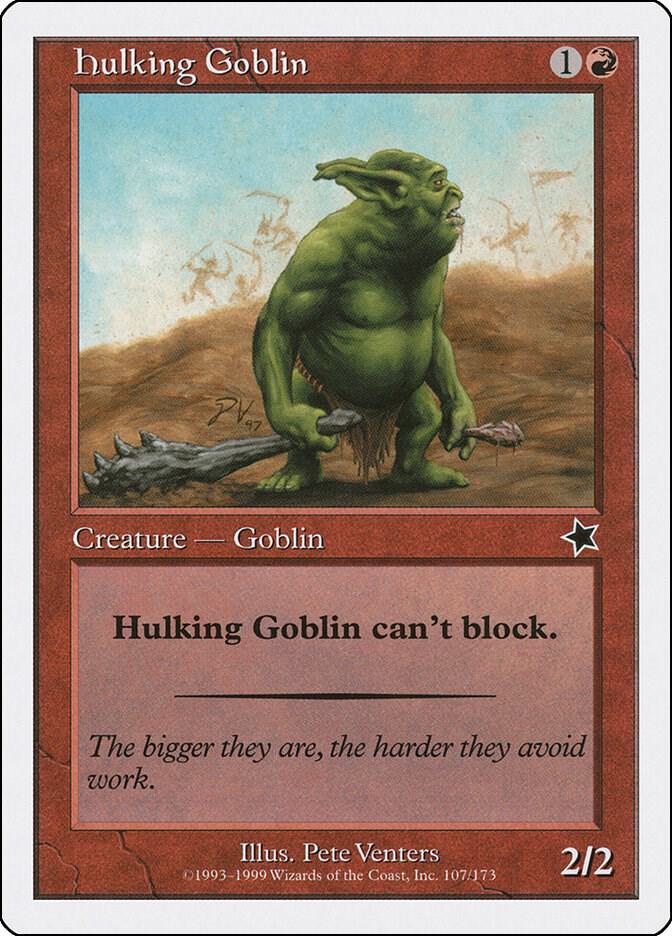 Hulking Goblin, Starter 1999 107