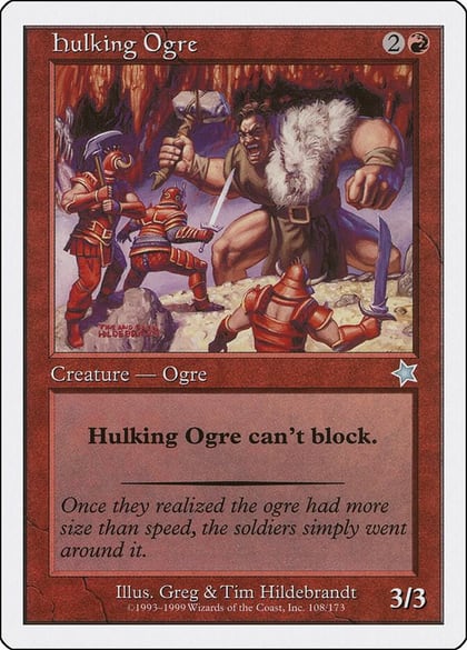 Hulking Ogre, Starter 1999 108