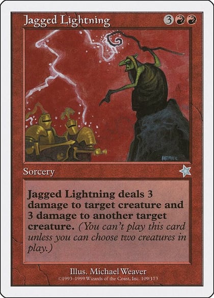 Jagged Lightning, Starter 1999 109