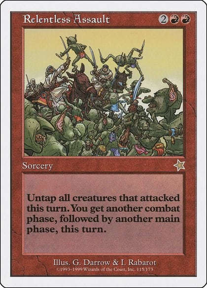 Relentless Assault, Starter 1999 115