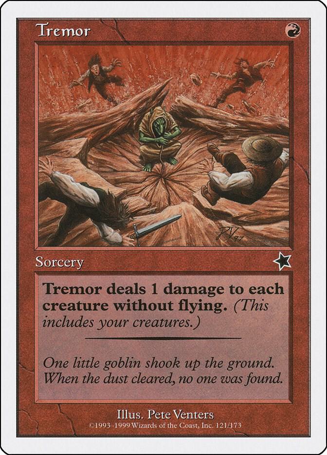 Tremor, Starter 1999 121