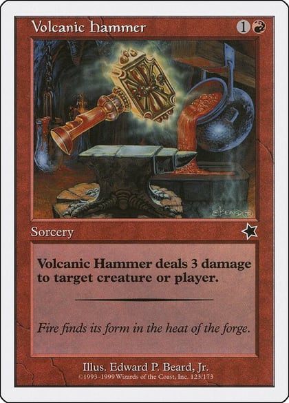 Volcanic Hammer, Starter 1999 123
