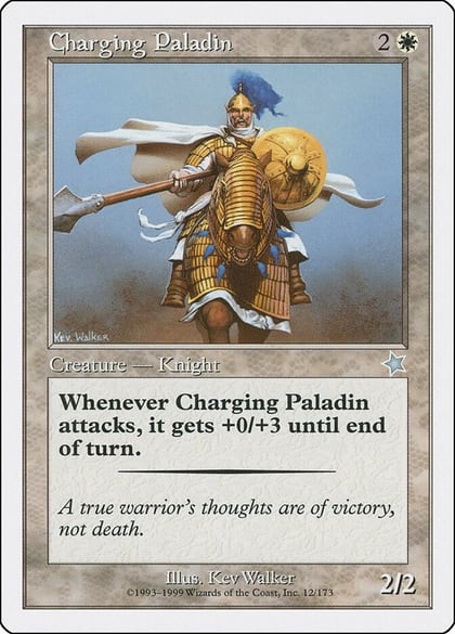 Charging Paladin, Starter 1999 12