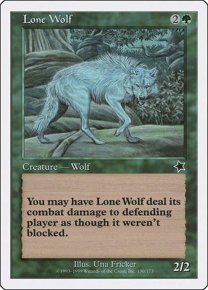 Lone Wolf, Starter 1999 130