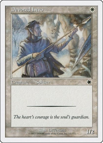 Devoted Hero, Starter 1999 13