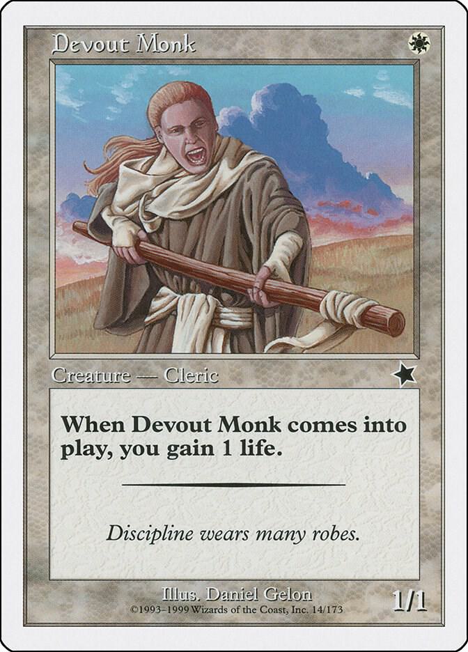 Devout Monk, Starter 1999 14