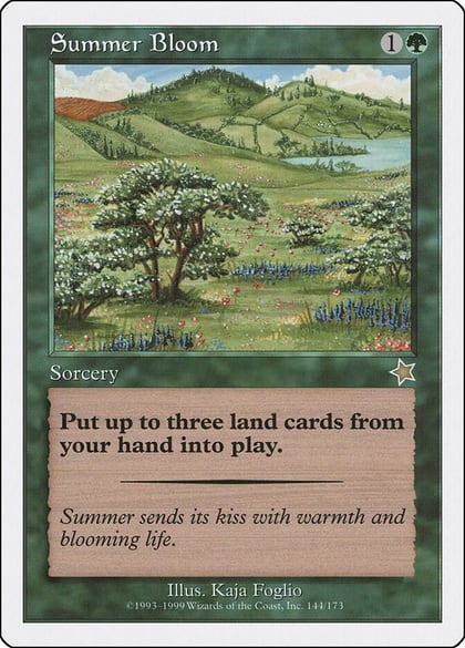 Summer Bloom, Starter 1999 144