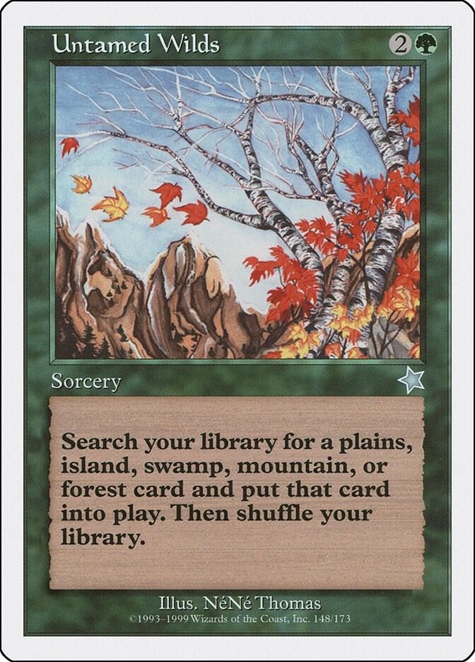 Untamed Wilds, Starter 1999 148