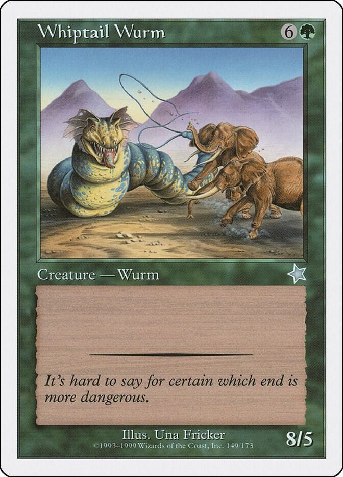 Whiptail Wurm, Starter 1999 149