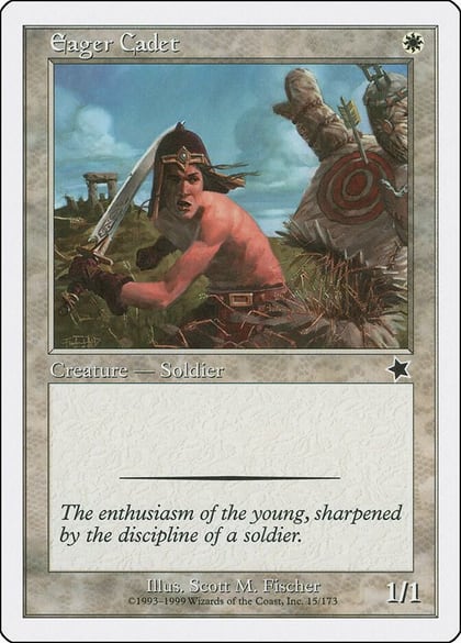 Eager Cadet, Starter 1999 15