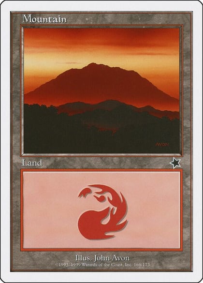 Mountain (166), Starter 1999 166