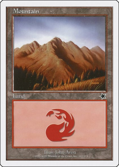 Mountain (167), Starter 1999 167