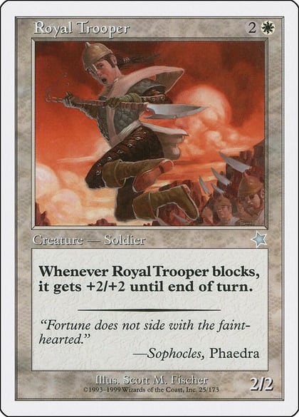 Royal Trooper, Starter 1999 25