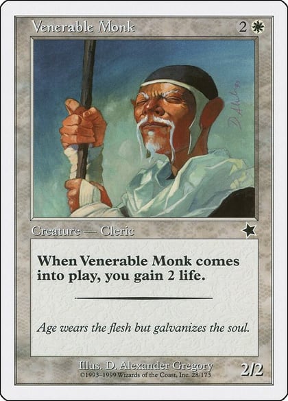 Venerable Monk, Starter 1999 28