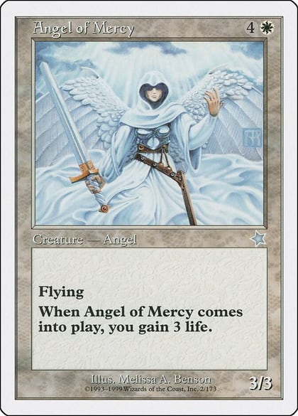 Angel of Mercy, Starter 1999 2