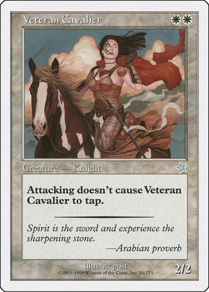 Veteran Cavalier, Starter 1999 30
