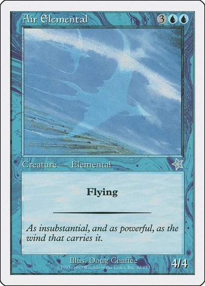 Air Elemental, Starter 1999 32