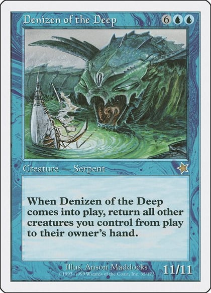 Denizen of the Deep, Starter 1999 35