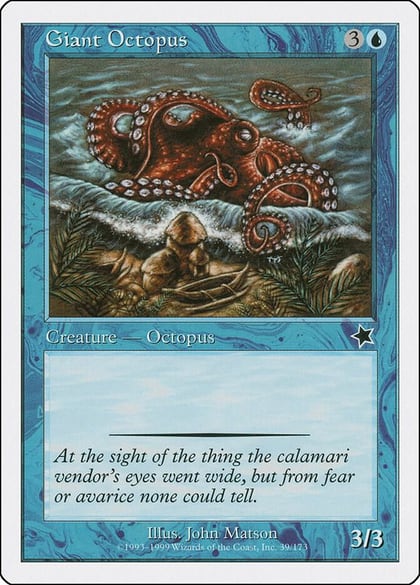 Giant Octopus, Starter 1999 39