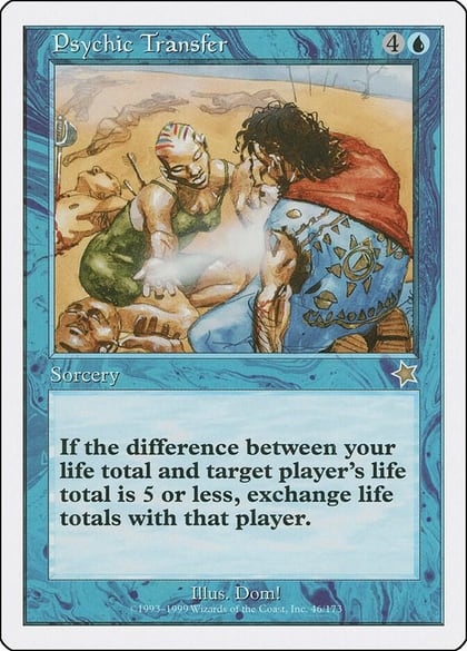 Psychic Transfer, Starter 1999 46