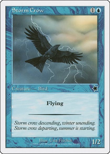 Storm Crow, Starter 1999 53