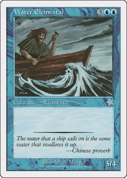 Water Elemental, Starter 1999 60