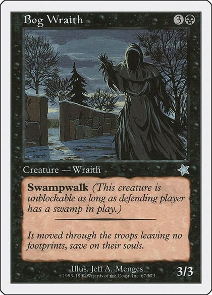 Bog Wraith, Starter 1999 67
