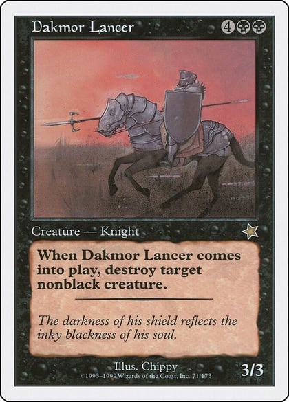 Dakmor Lancer, Starter 1999 71