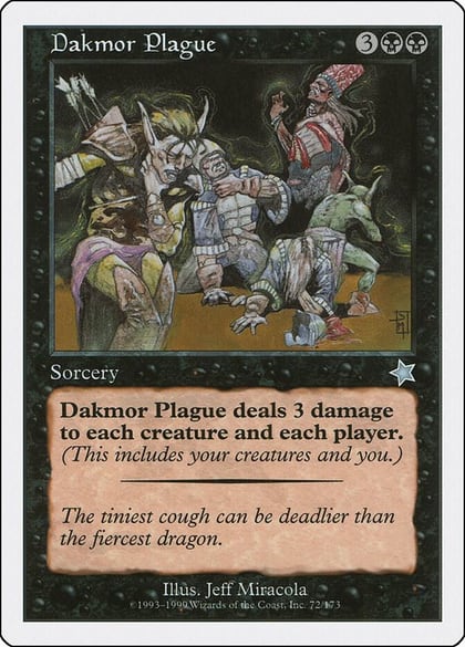 Dakmor Plague, Starter 1999 72