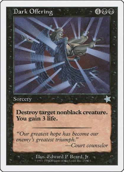 Dark Offering, Starter 1999 75
