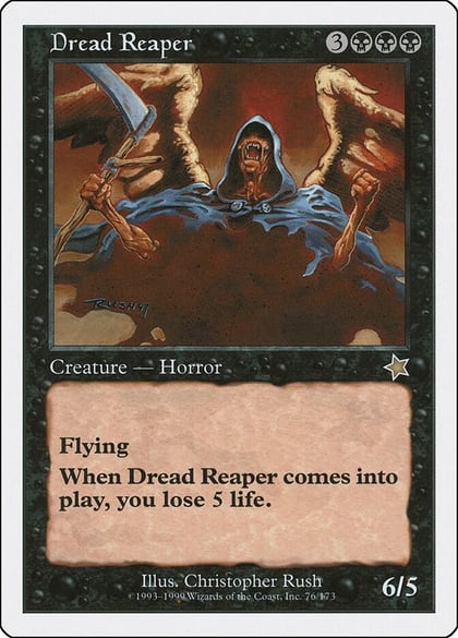 Dread Reaper, Starter 1999 76