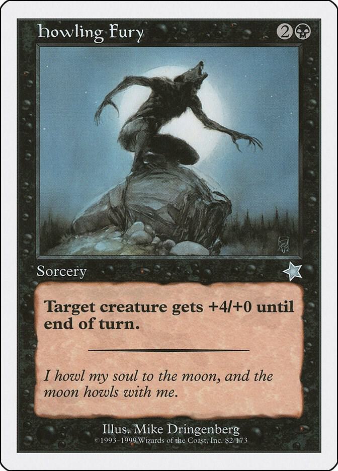 Howling Fury, Starter 1999 82