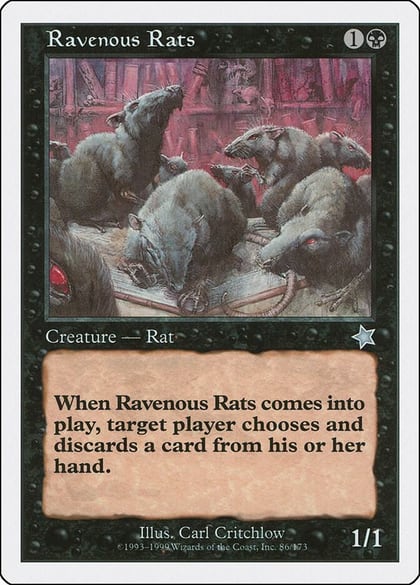 Ravenous Rats, Starter 1999 86