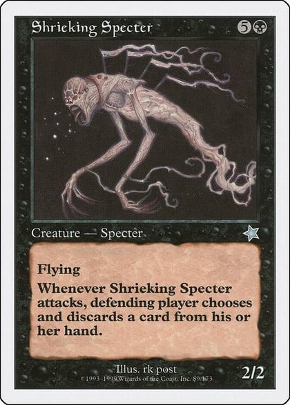 Shrieking Specter, Starter 1999 89