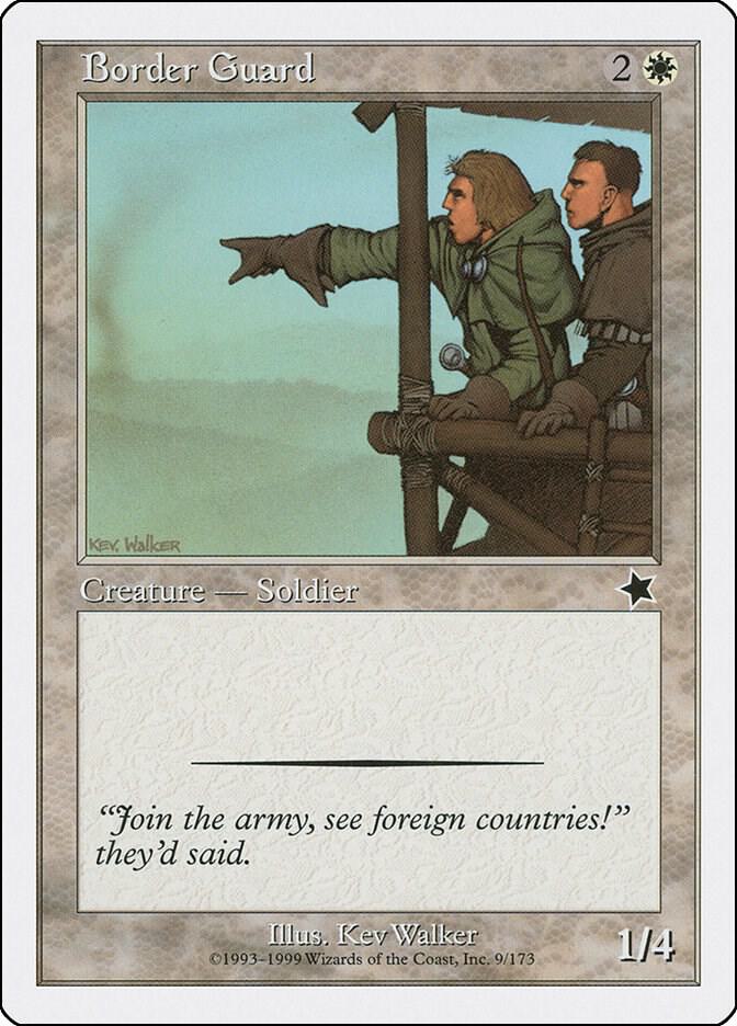 Border Guard, Starter 1999 9
