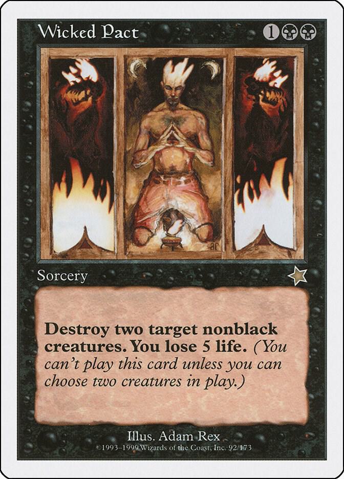 Wicked Pact, Starter 1999 92