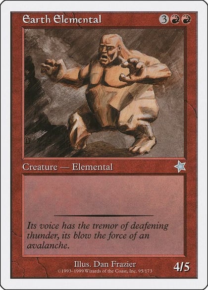 Earth Elemental, Starter 1999 95