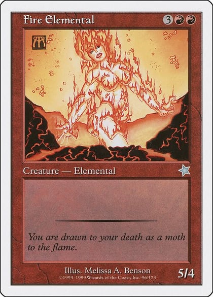 Fire Elemental, Starter 1999 96
