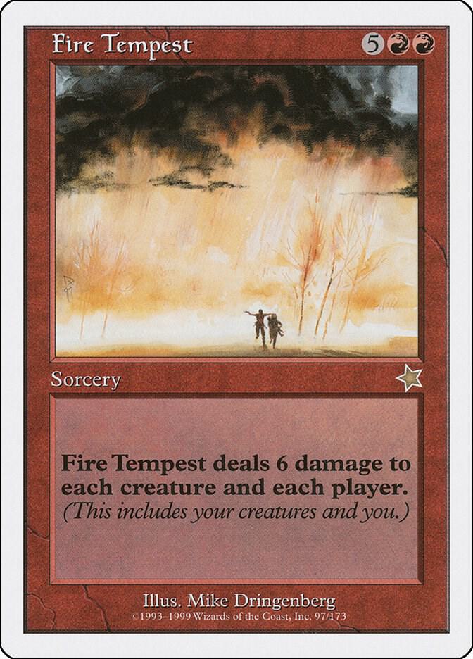 Fire Tempest, Starter 1999 97