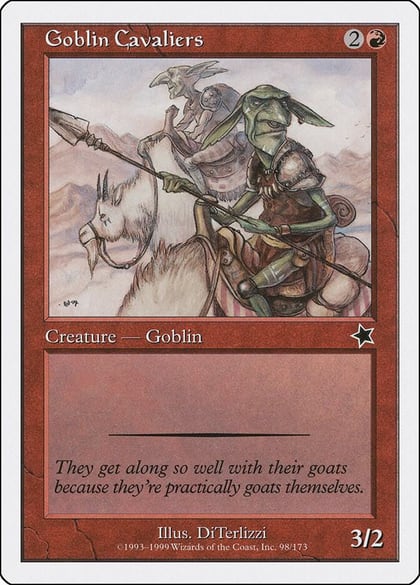 Goblin Cavaliers, Starter 1999 98