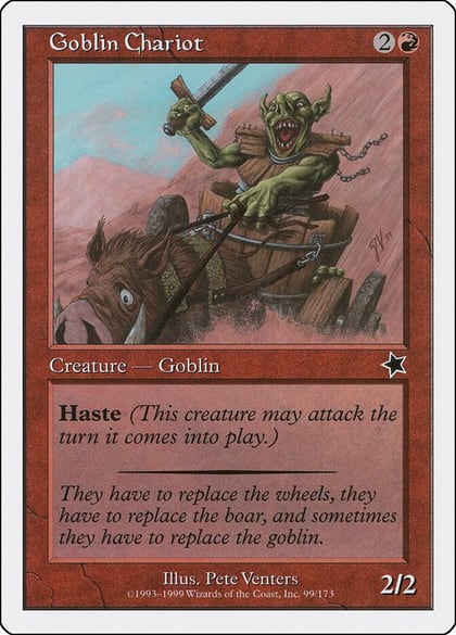 Goblin Chariot, Starter 1999 99