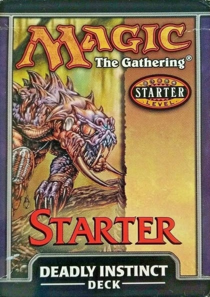 Starter 1999 Theme Deck - Deadly Instinct, Starter 1999 P500269