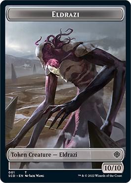 Eldrazi // Soldier Double-Sided Token, Starter Commander Decks 1 // 8