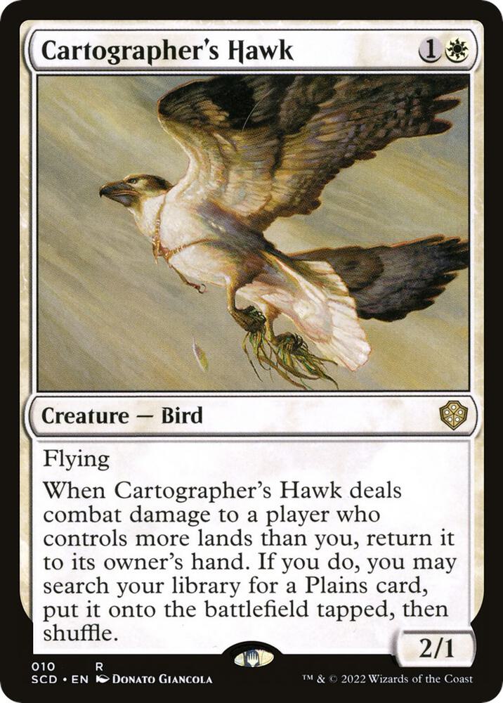 Cartographer's Hawk, Starter Commander Decks 10