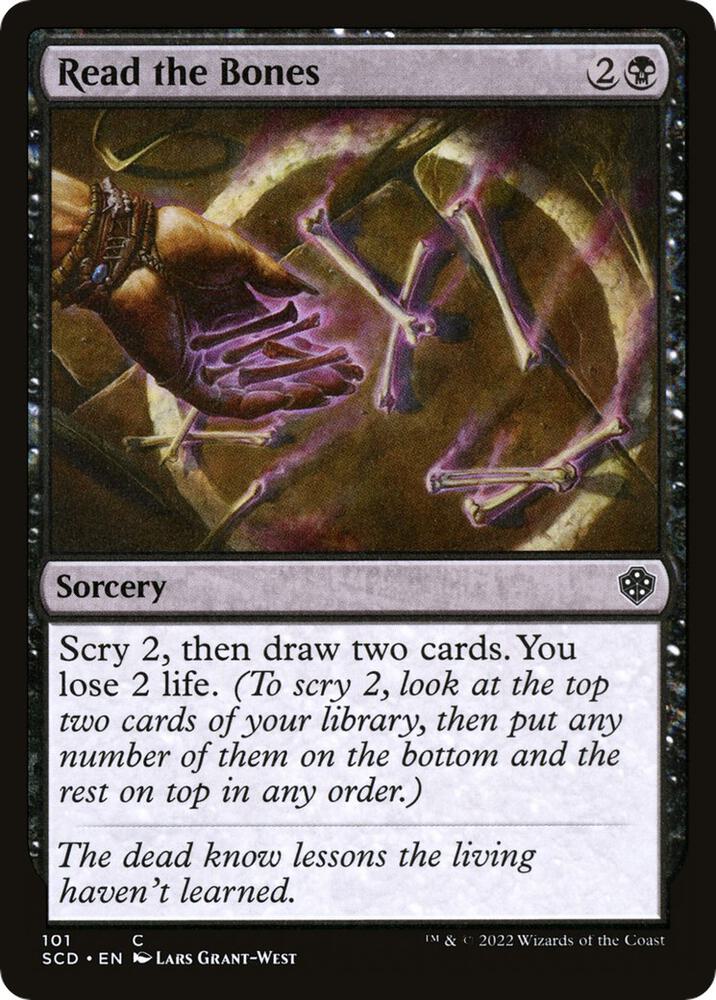 Read the Bones, Starter Commander Decks 101